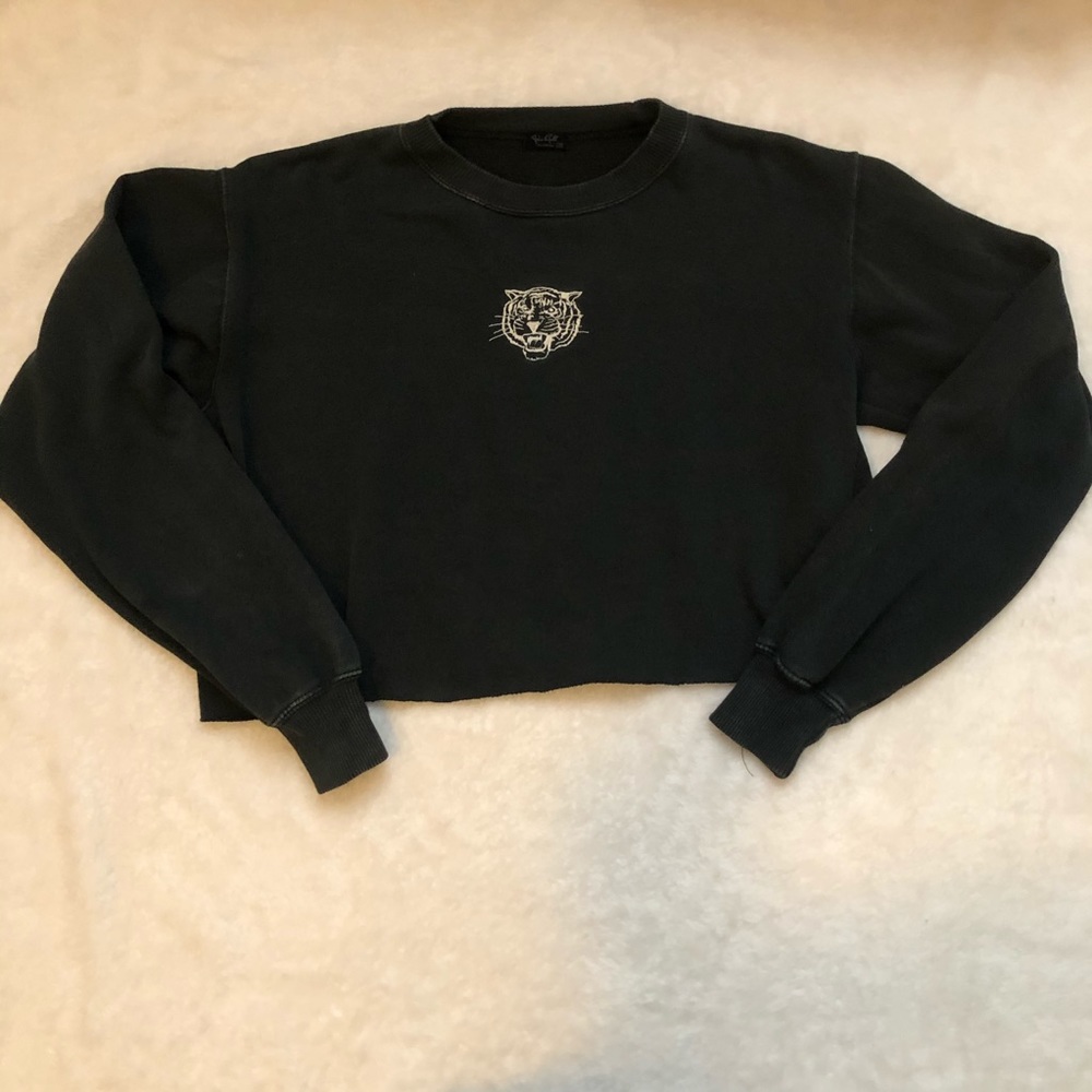 John Galt Cropped Sweatshirt